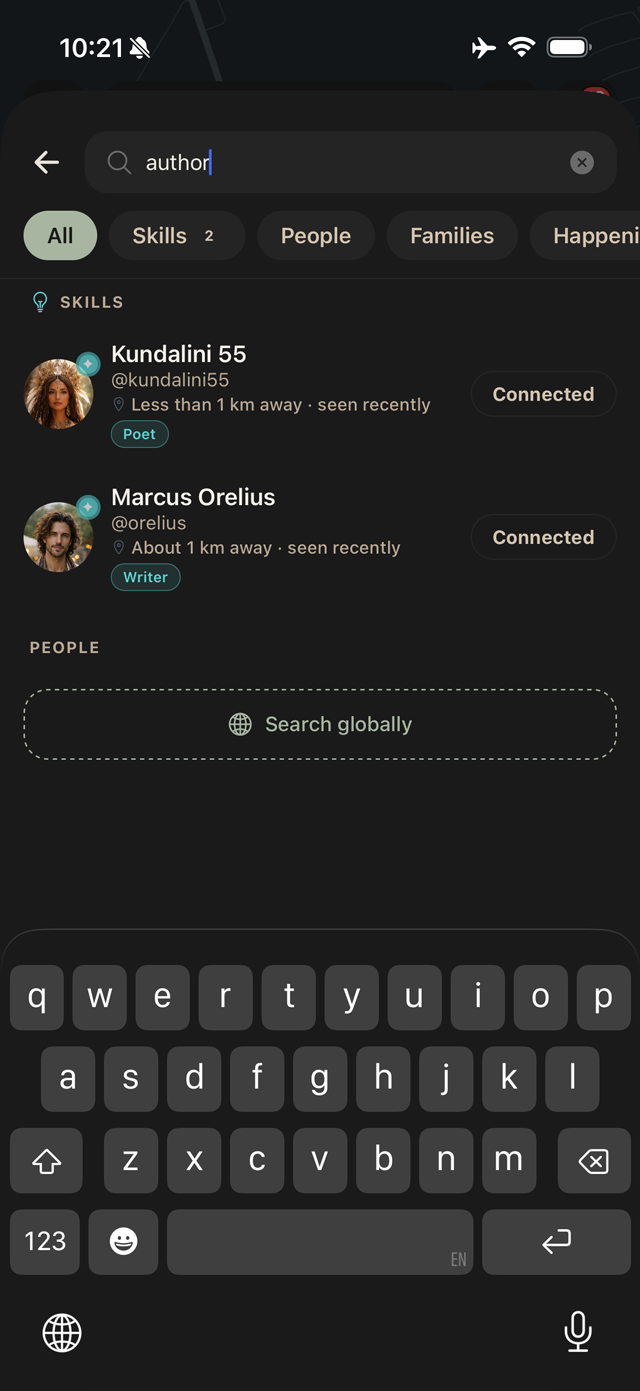 Skills search